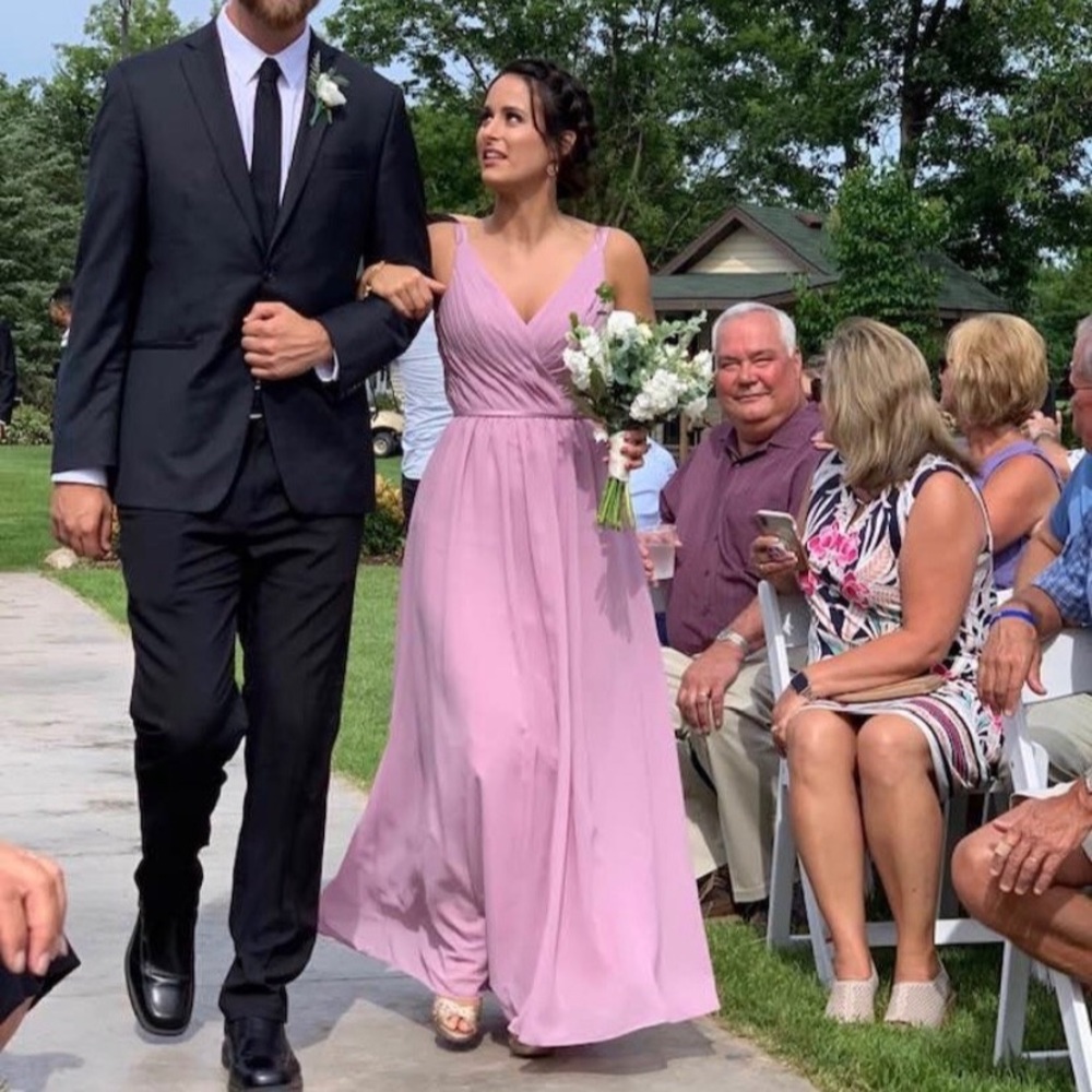 Sorella Vita Dusty Rose Bridesmaid dress